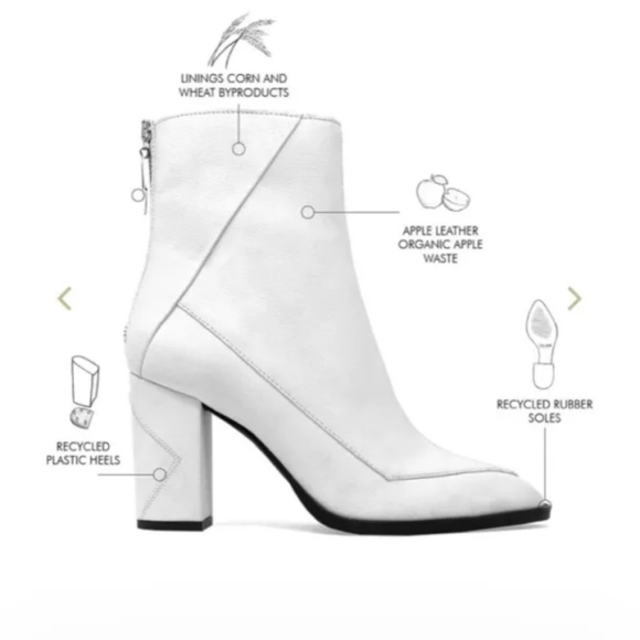 SYLVEN New York Almasi Apple Leather White Boots $425 size 9 - Picture 4 of 9